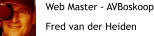 Web Master - AVBoskoop Fred van der Heiden